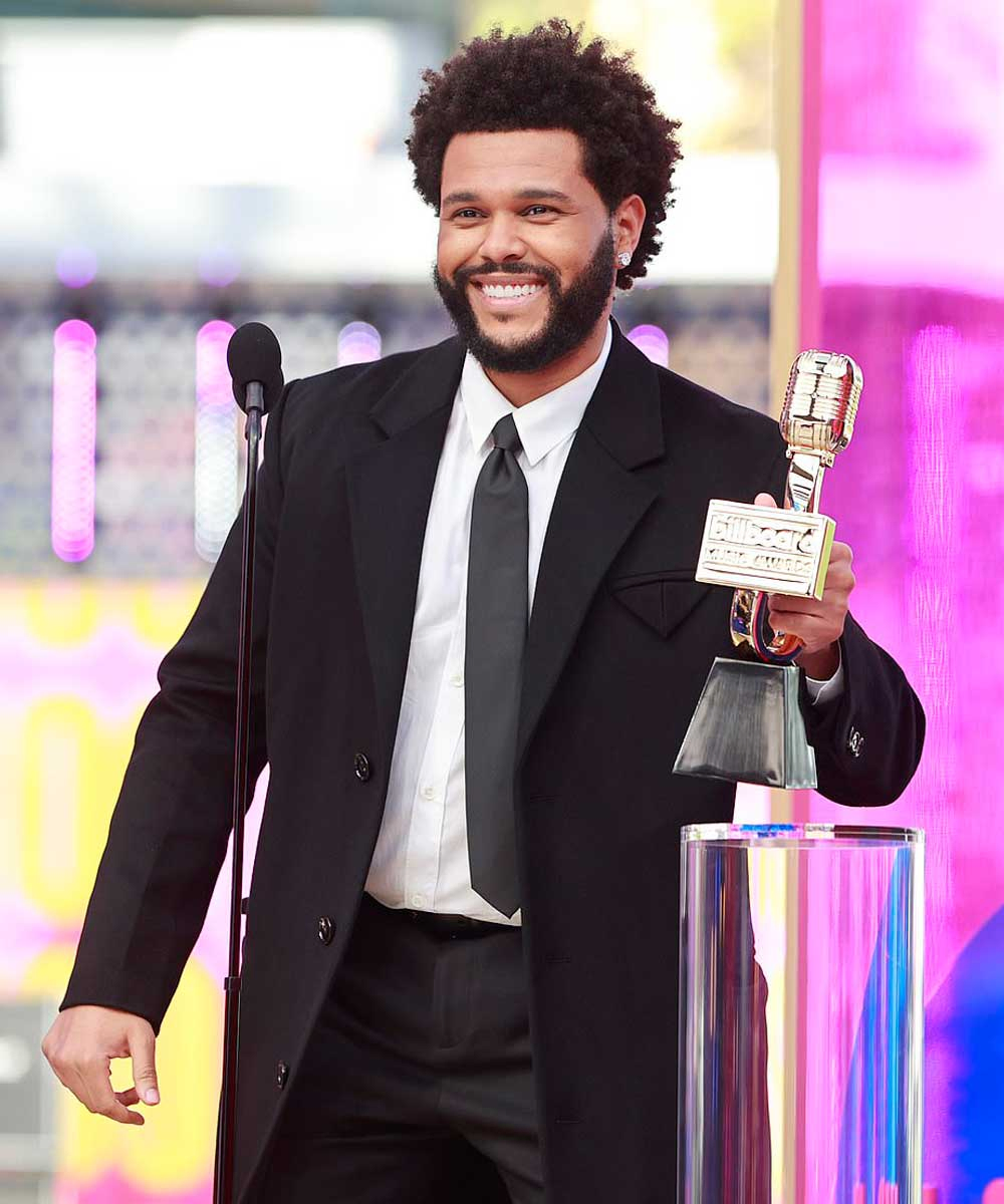Billboard Music Awards The Weeknd trench Coat
