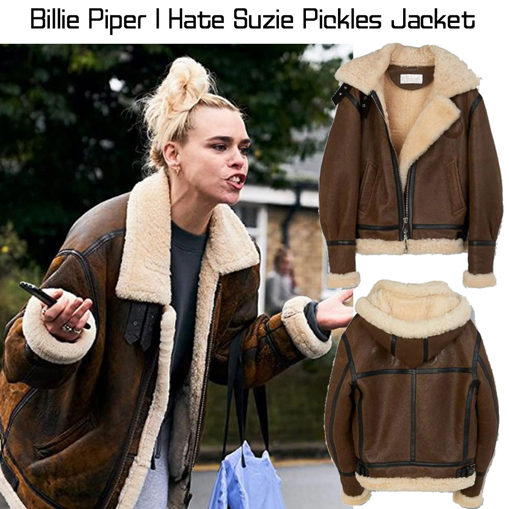 Billie Piper I Hate Suzie Leather Jacket Billie Piper I Hate Suzie Leather Jacket - Image 4