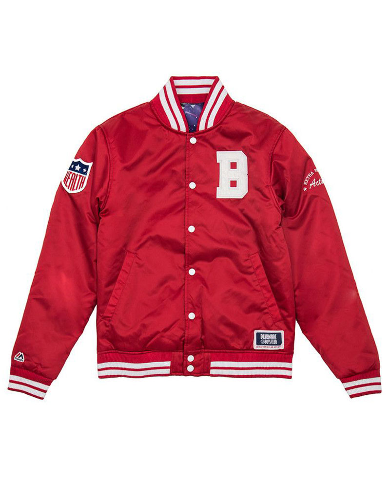 BBC Bomber Satin Jacket BBC Bomber Satin Jacket