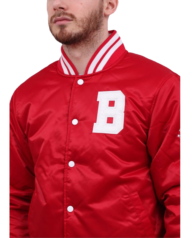 BBC Bomber Satin Jacket BBC Bomber Satin Jacket - Image 6