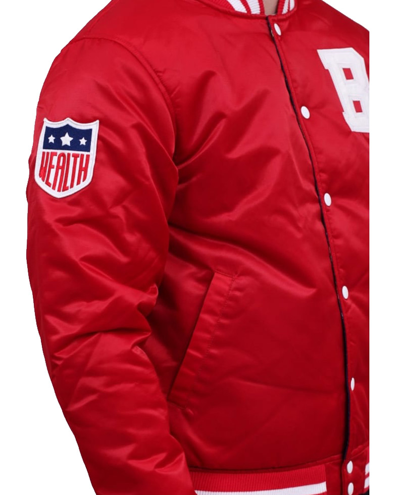 BBC Bomber Satin Jacket BBC Bomber Satin Jacket - Image 4