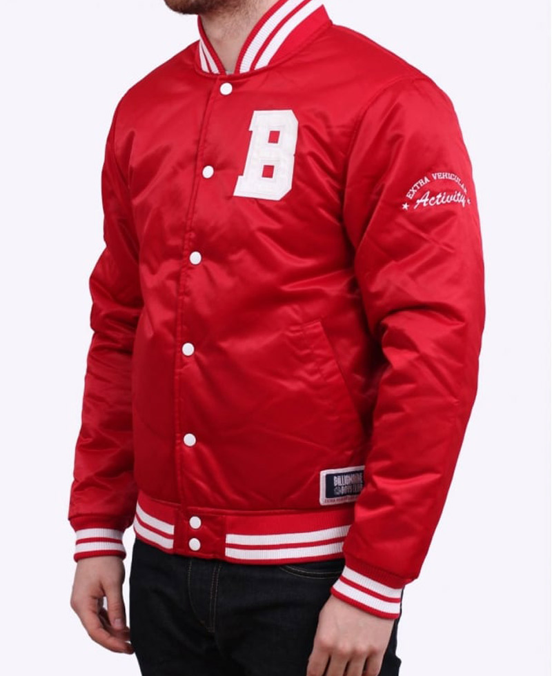 BBC Bomber Satin Jacket BBC Bomber Satin Jacket - Image 3