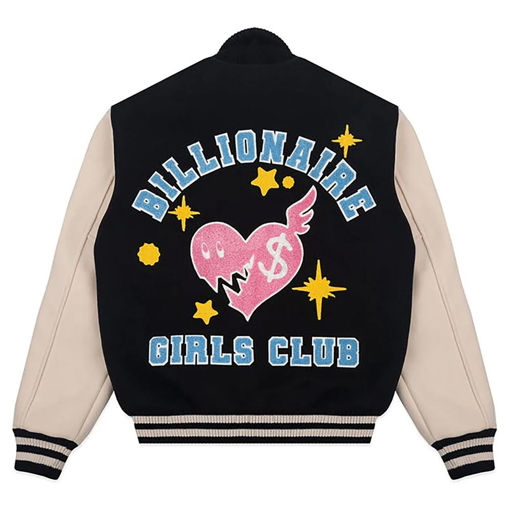 Billionaire Girls Club Varsity Jacket Billionaire Girls Club Varsity Jacket - Image 2