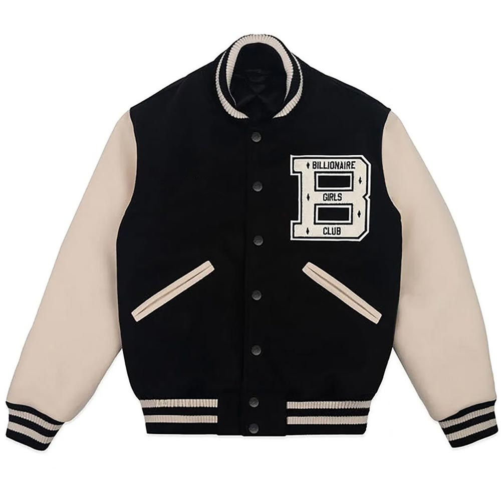 Billionaire Girls Club Varsity Jacket Billionaire Girls Club Varsity Jacket