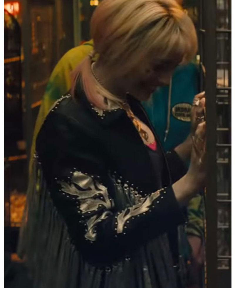 Birds of Prey Margot Robbie Fringe Jacket Birds of Prey Margot Robbie Fringe Jacket - Image 4