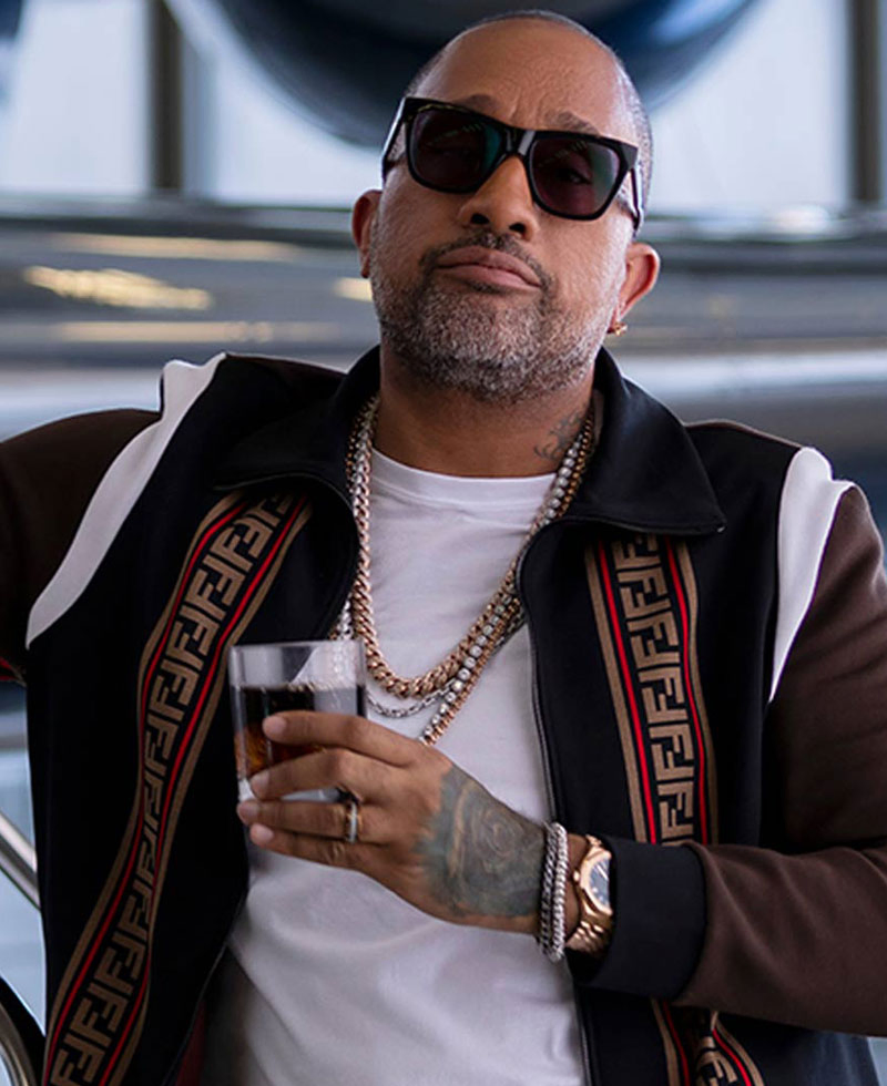 Kenya Barris BlackAF Fleece Jacket Kenya Barris BlackAF Fleece Jacket - Image 3