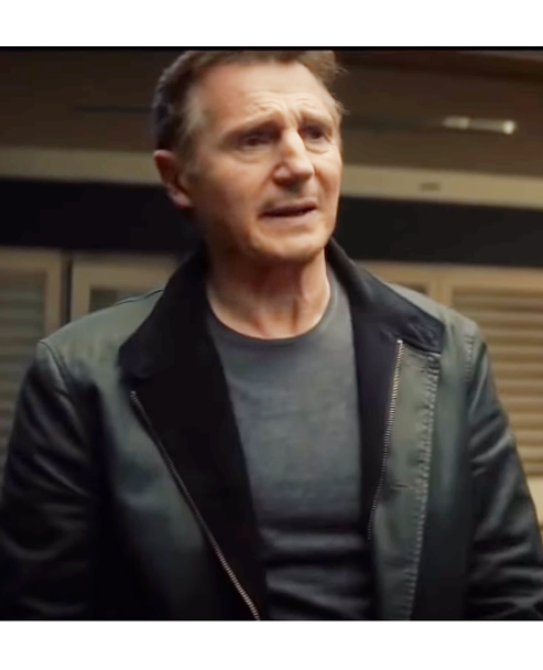 Blacklight Liam Neeson Leather Jacket Blacklight Liam Neeson Leather Jacket