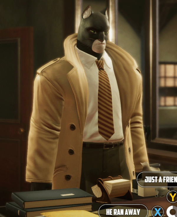 John Blacksad Trench Coat