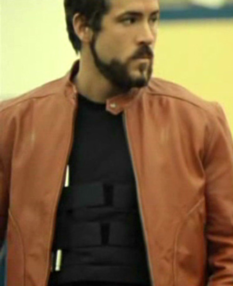 Blade Trinity Ryan Reynolds Brown Leather Jacket Blade Trinity Ryan Reynolds Brown Leather Jacket - Image 5