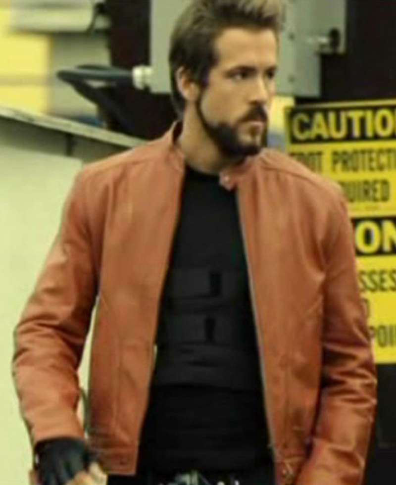 Blade Trinity Ryan Reynolds Brown Leather Jacket Blade Trinity Ryan Reynolds Brown Leather Jacket - Image 2
