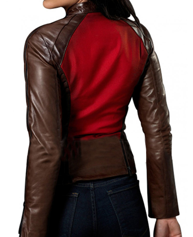 Blade Trinity Abigail Whistler Leather Jacket Blade Trinity Abigail Whistler Leather Jacket - Image 2