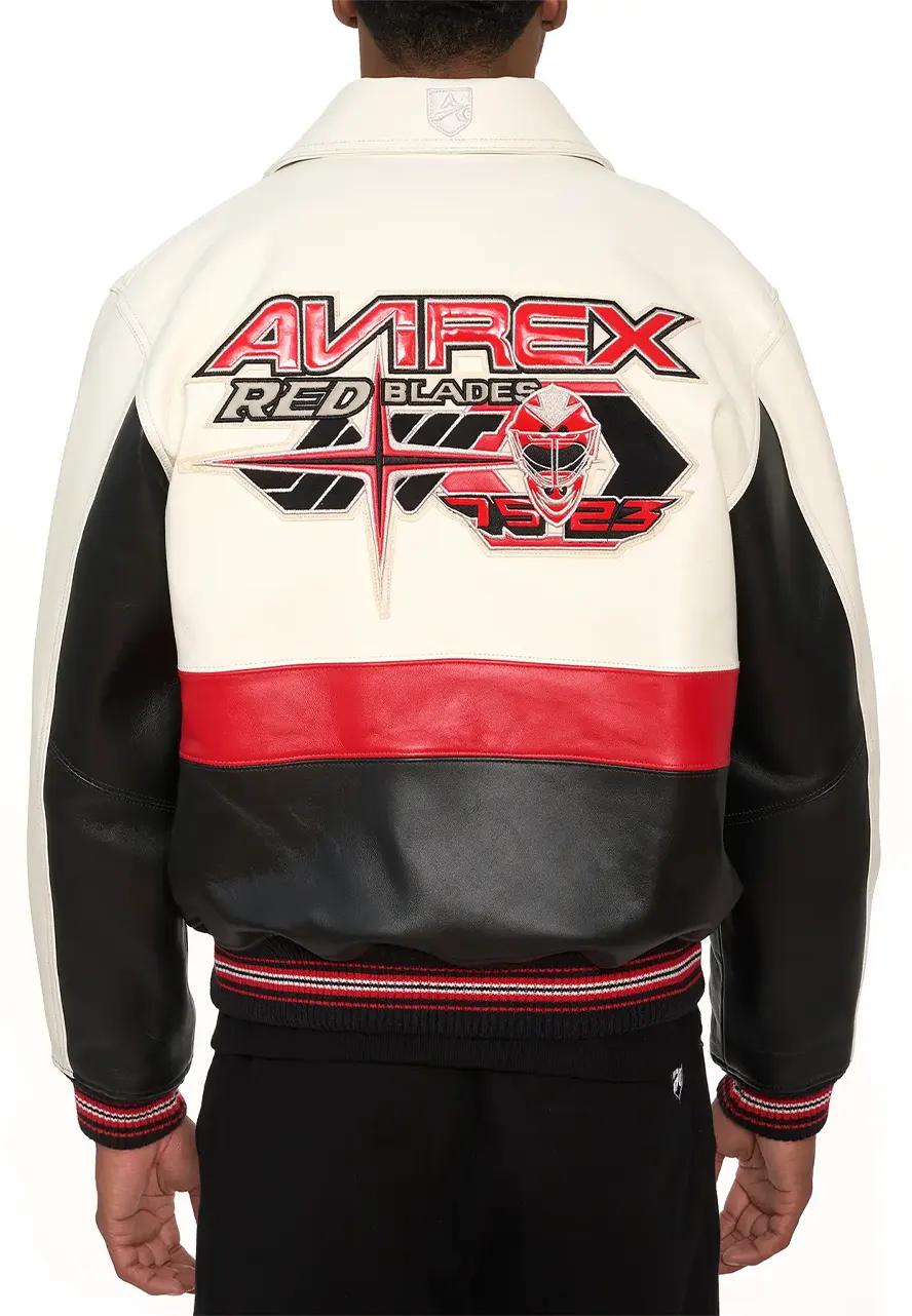 Blades Red Avirex Jacket Blades Red Avirex Jacket - Image 4