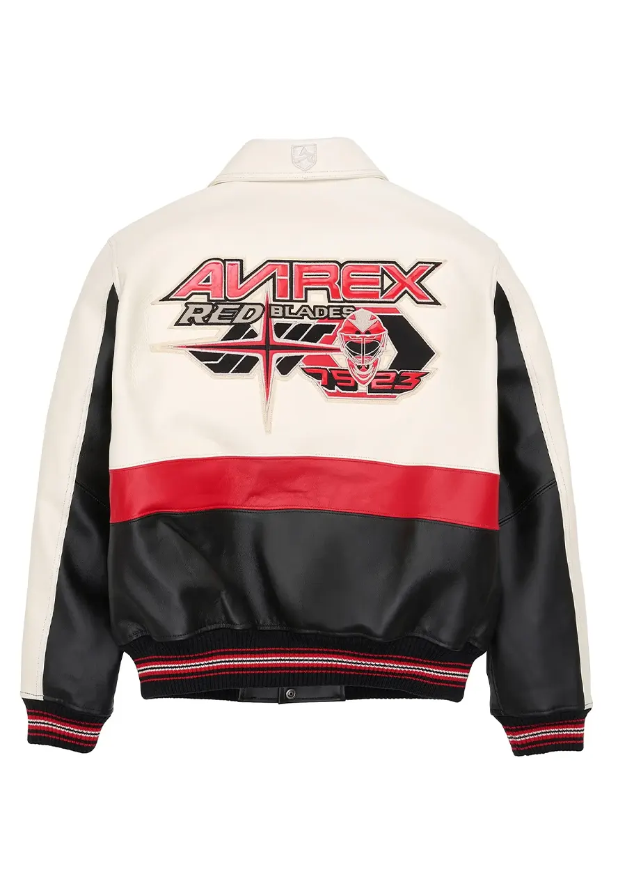 Blades Red Avirex Jacket Blades Red Avirex Jacket - Image 2