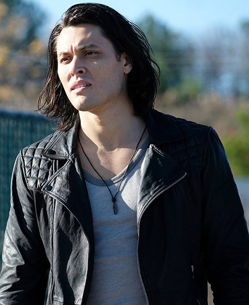 Blair Redford The Gifted Black Leather Jacket Blair Redford The Gifted Black Leather Jacket