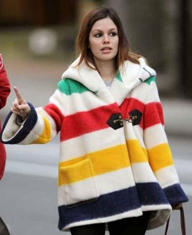 Rachel Bilson Hooded Coat Rachel Bilson Hooded Coat