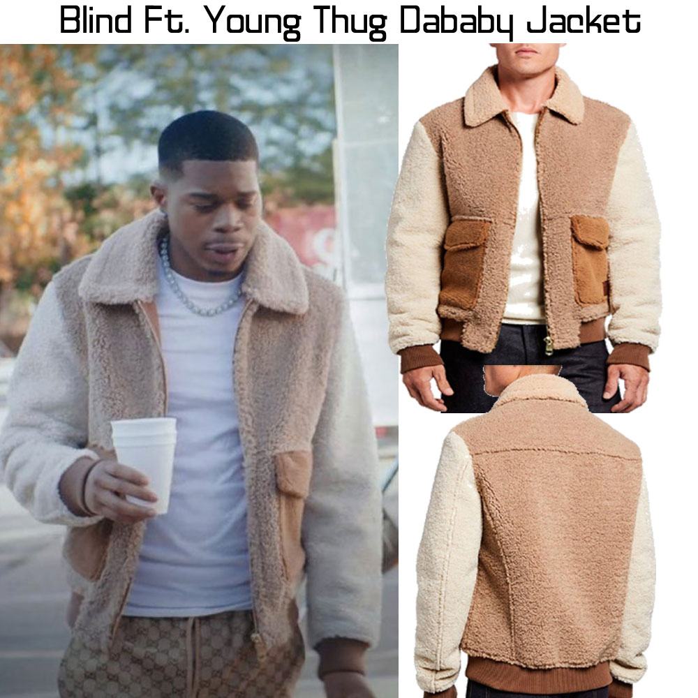 Blind Ft. Dababy Fur Jacket Blind Ft. Dababy Fur Jacket - Image 5