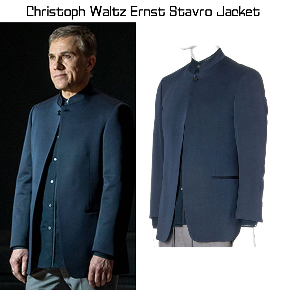 Christoph Waltz Spectre Ernst Stavro Blofeld Jacket blofeld christoph waltz spectre jacket