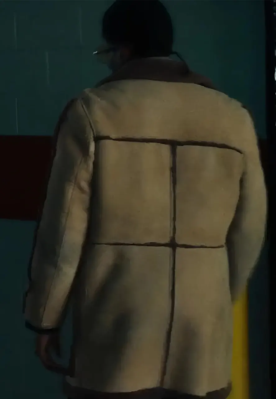 BMF Da’Vinchi Beige Shearling Coat BMF Da’Vinchi Beige Shearling Coat - Image 4