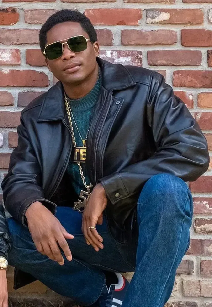 BMF Da’Vinchi Black Leather Jacket BMF Da’Vinchi Black Leather Jacket - Image 2