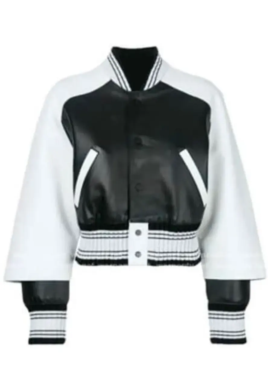 Diamond White The Bold and the Beautiful Bomber Jacket Diamond White The Bold and the Beautiful Bomber Jacket