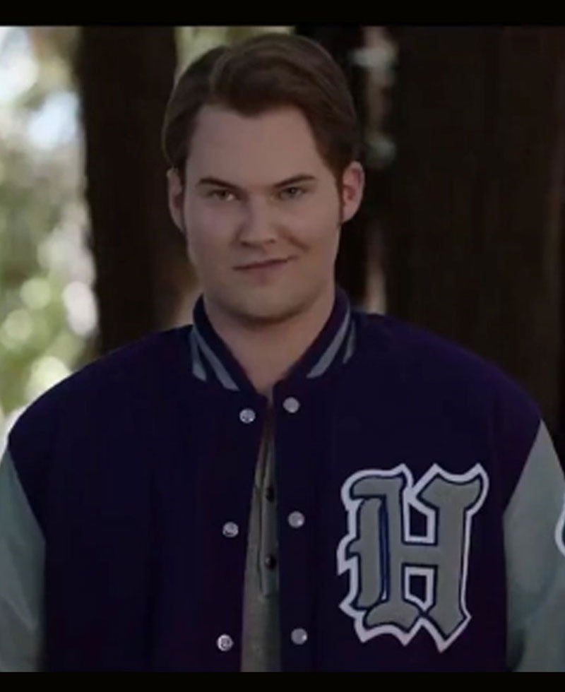 Justin Prentice 13 Reasons Why Letterman Jacket Justin Prentice 13 Reasons Why Letterman Jacket - Image 2