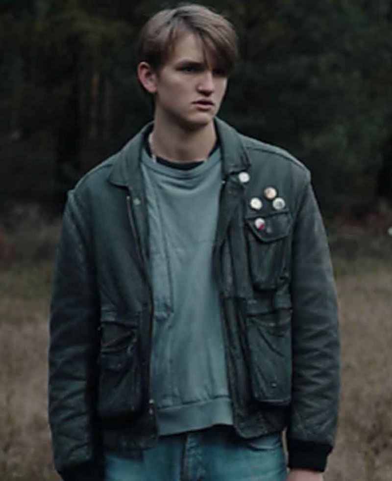 Dark Ulrich Nielsen Black Leather Jacket Dark Ulrich Nielsen Black Leather Jacket