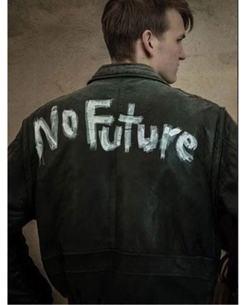 Dark Ulrich Nielsen Black Leather Jacket Dark Ulrich Nielsen Black Leather Jacket - Image 2