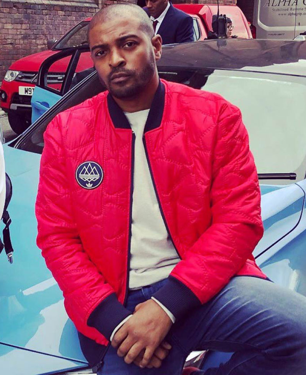 Bulletproof Noel Clarke Red Bomber Jacket