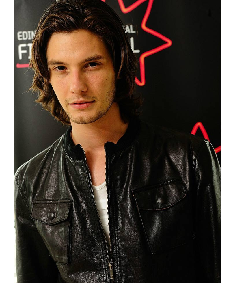 Ben Barnes Bomber Leather Jacket Ben Barnes Bomber Leather Jacket - Image 2