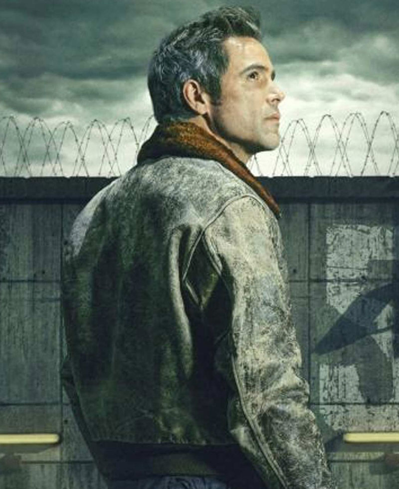 The Fence Unax Ugalde Distressed Leather Jacket The Fence Unax Ugalde Distressed Leather Jacket - Image 2