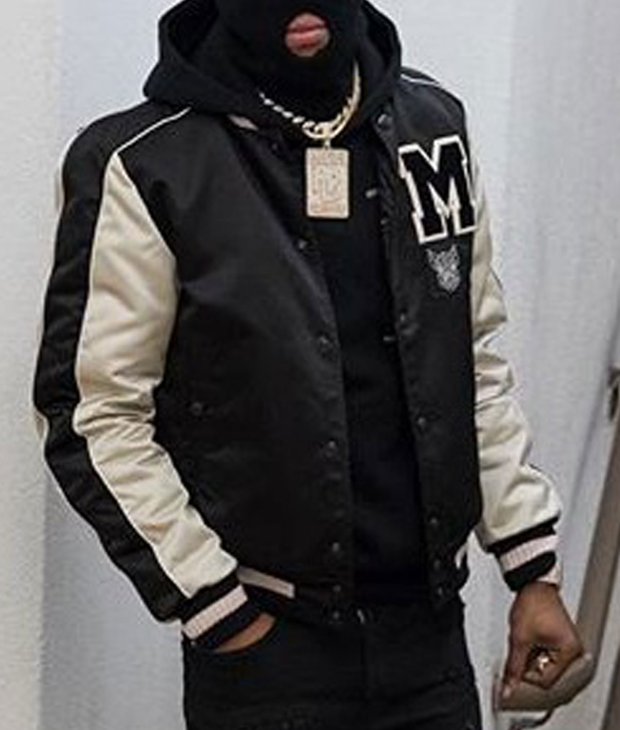 A Boogie Wit Da Hoodie Letterman M Jacket A Boogie Wit Da Hoodie Letterman M Jacket - Image 5
