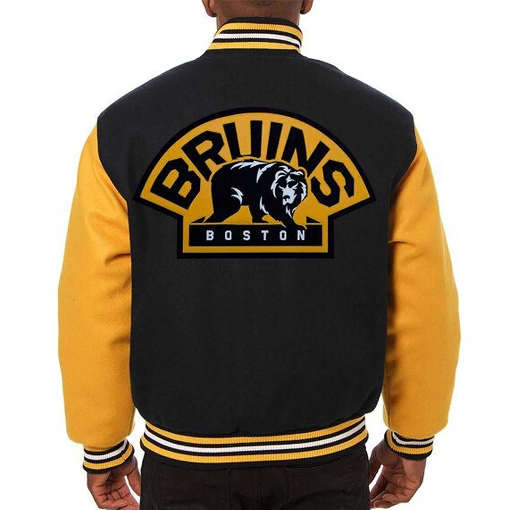 Boston Bruins Varsity Jacket Boston Bruins Varsity Jacket - Image 2