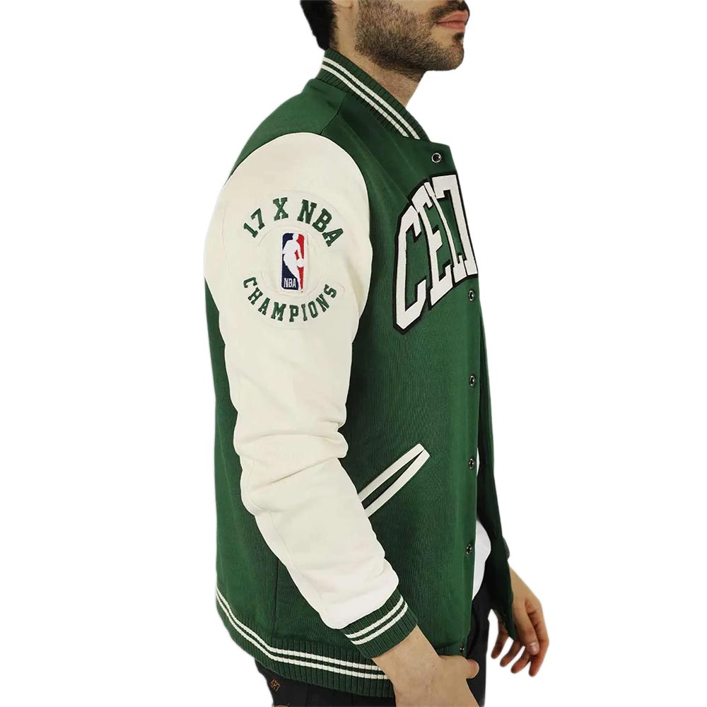 Boston Celtics NBA Varsity Jacket Boston Celtics NBA Varsity Jacket - Image 4