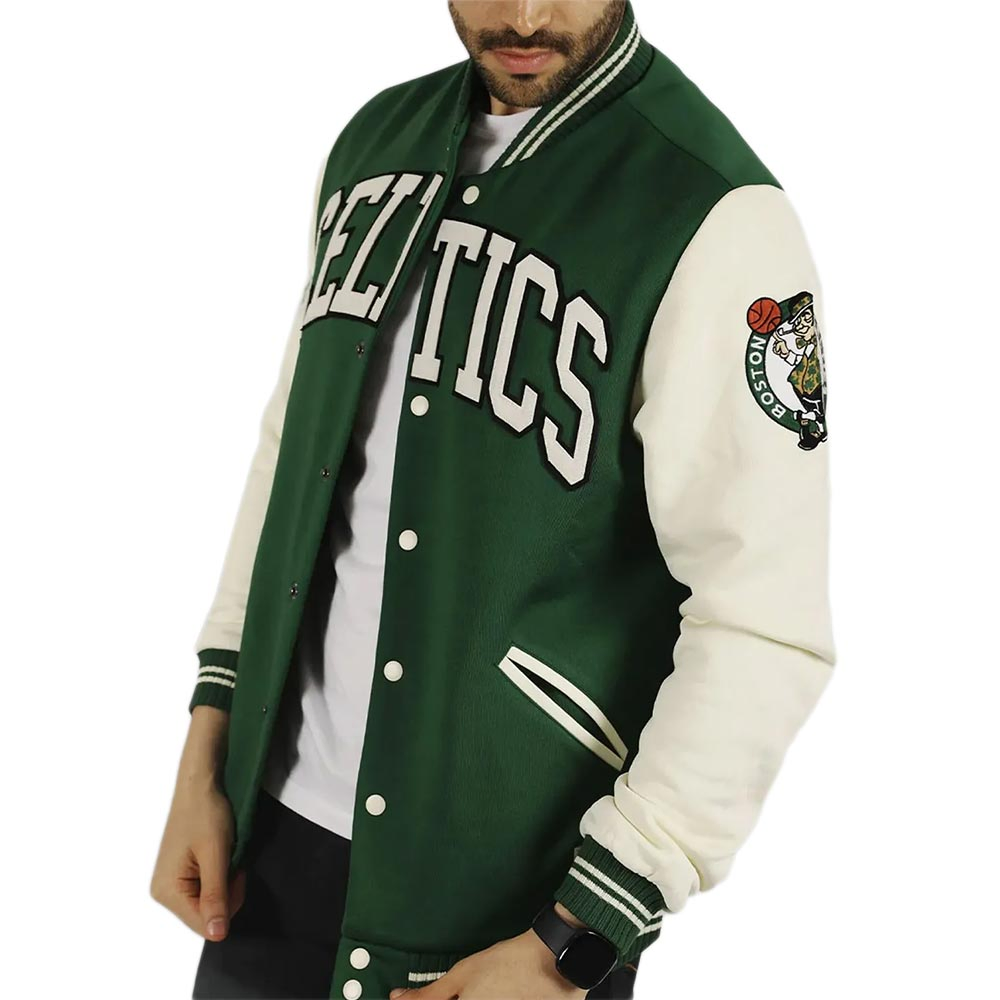 Boston Celtics NBA Varsity Jacket Boston Celtics NBA Varsity Jacket - Image 5