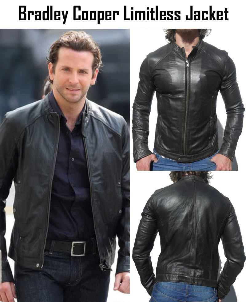 Limitless Film Bradley Cooper Leather Jacket Limitless Film Bradley Cooper Leather Jacket - Image 5