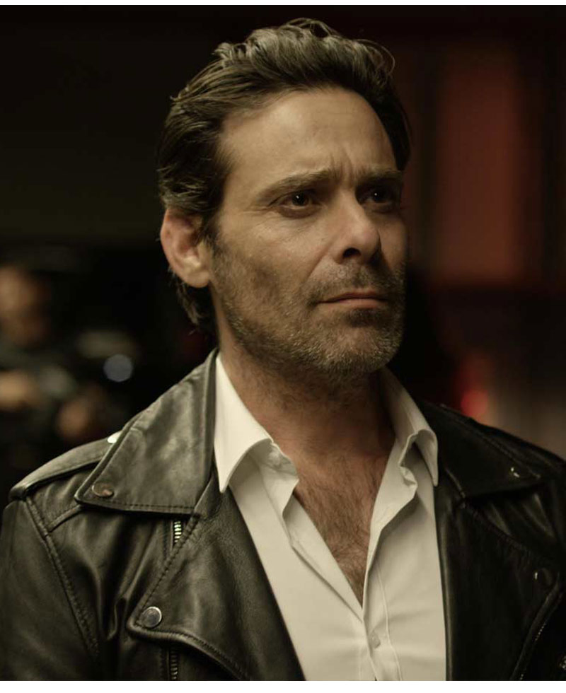 Break Even James Callis Black Leather Jacket Break Even James Callis Black Leather Jacket - Image 2