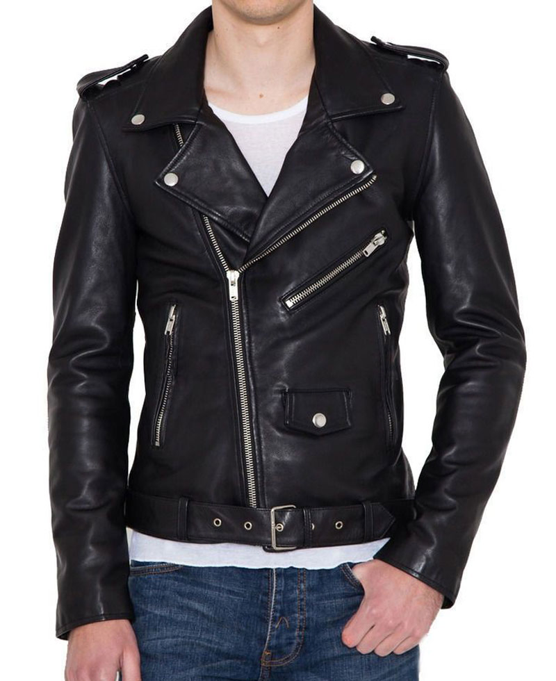 Break Even James Callis Black Leather Jacket Break Even James Callis Black Leather Jacket