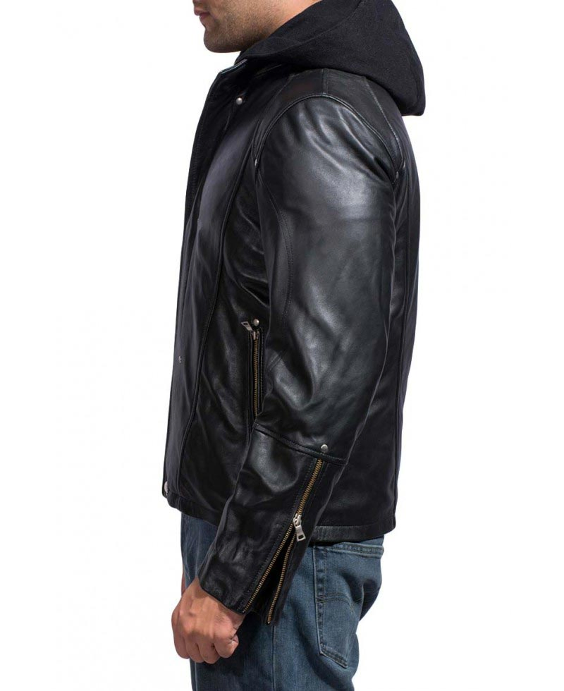 Brick Mansions Damien Collier Leather Jacket Brick Mansions Damien Collier Leather Jacket - Image 3