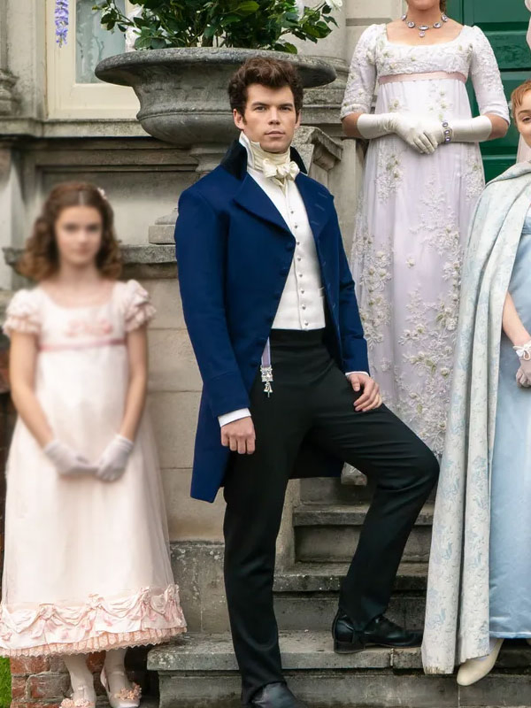 Bridgerton S02 Colin Blue Tailcoat Bridgerton S02 Colin Blue Tailcoat