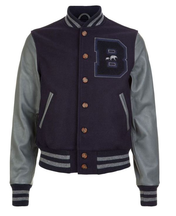Men's Brooklyn Circus Bomber Letterman B Jacket