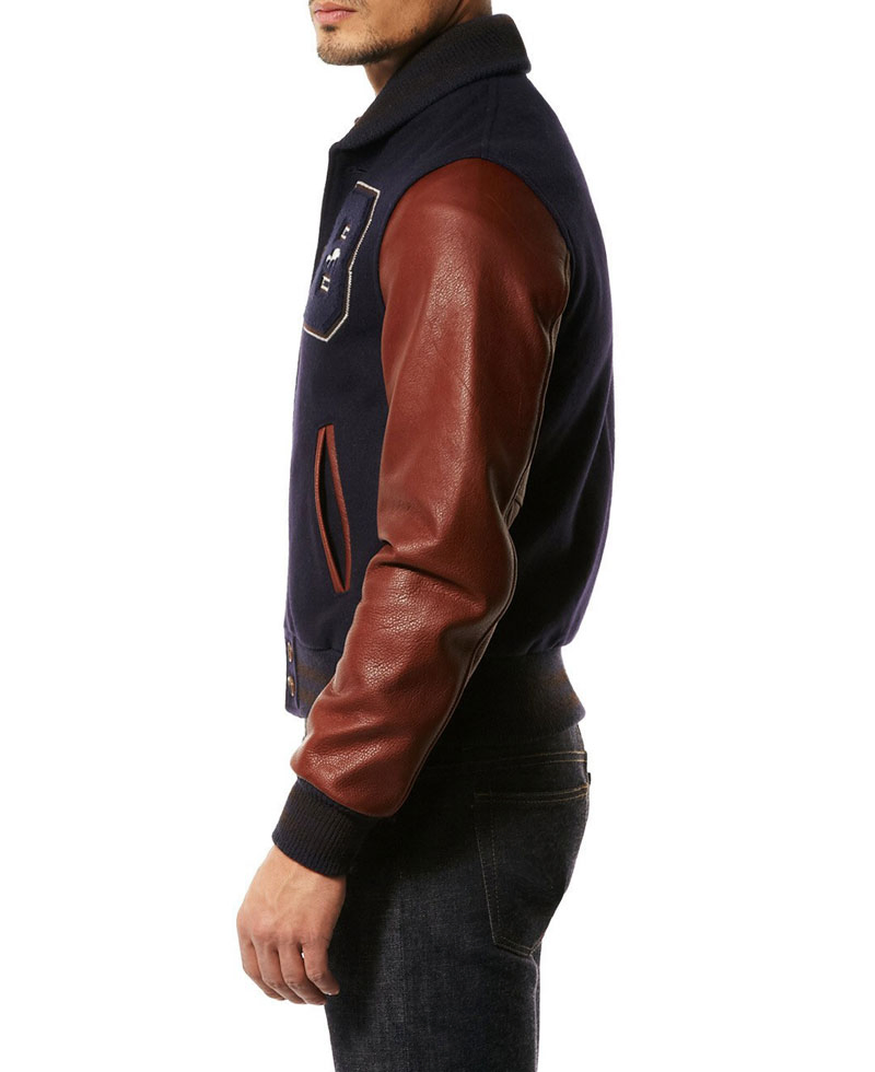 Men's Brooklyn Circus Bomber Letterman B Jacket Men's Brooklyn Circus Bomber Letterman B Jacket - Image 5