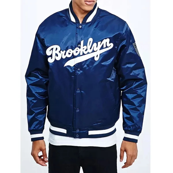 Brooklyn Dodgers Navy Blue Jacket