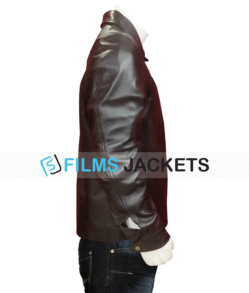 Barnes and Noble Bruce Springsteen Leather Jacket Barnes and Noble Bruce Springsteen Leather Jacket - Image 2
