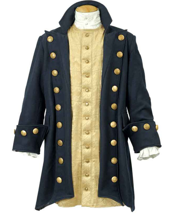 Men's Buccaneer Wool Blue Coat