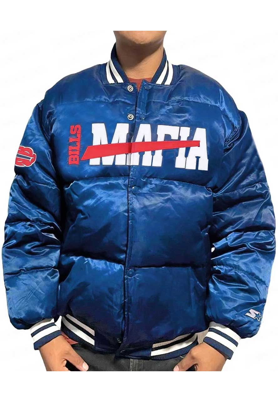 Buffalo Bills Mafia Puffer Jacket Buffalo Bills Mafia Puffer Jacket - Image 3