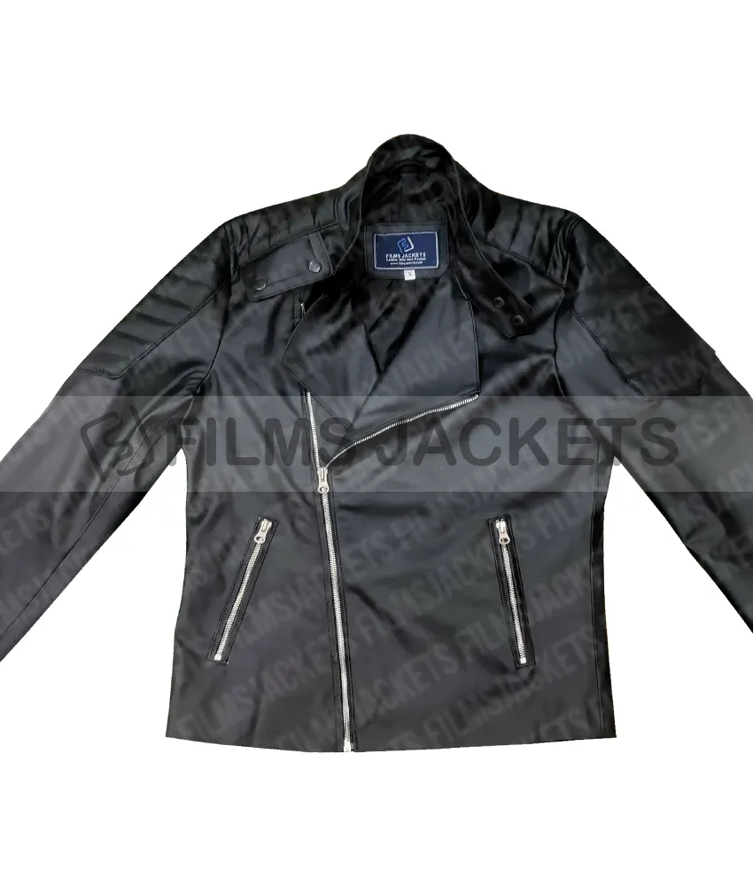 Buffy The Vampire Slayer Luke Perry Leather Jacket Buffy The Vampire Slayer Luke Perry Leather Jacket - Image 4