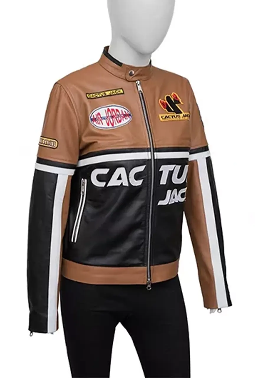 Cactus Jack Leather Jacket Cactus Jack Leather Jacket - Image 3