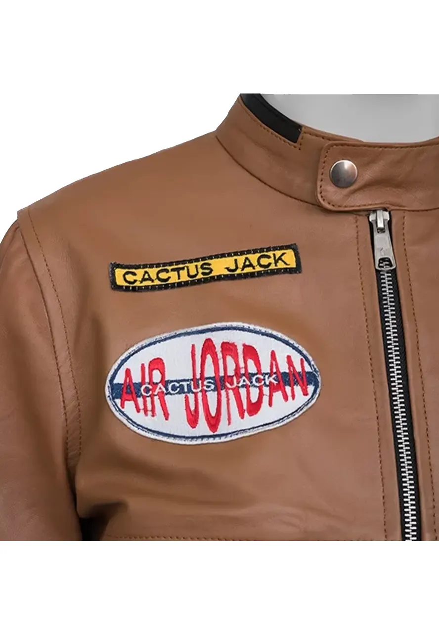 Cactus Jack Leather Jacket Cactus Jack Leather Jacket - Image 4