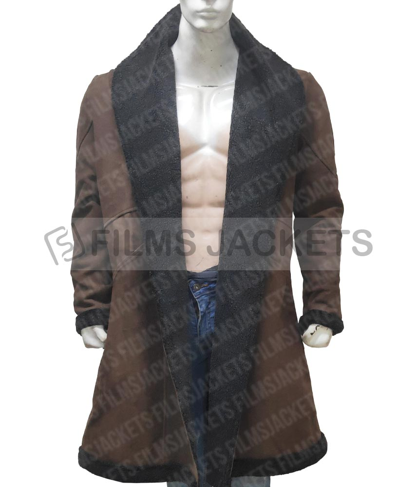 Cain Burgess Avengement Brown Jacket cain burgess jacket