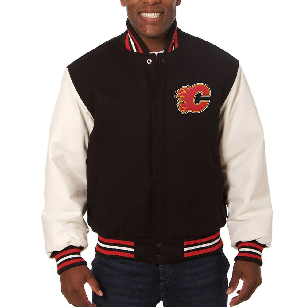 Calgary Flames Varsity Jacket Calgary Flames Varsity Jacket